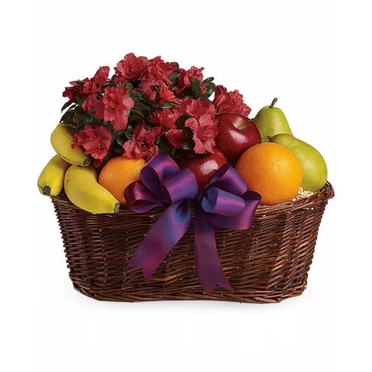 Fruits and Blooms Basket