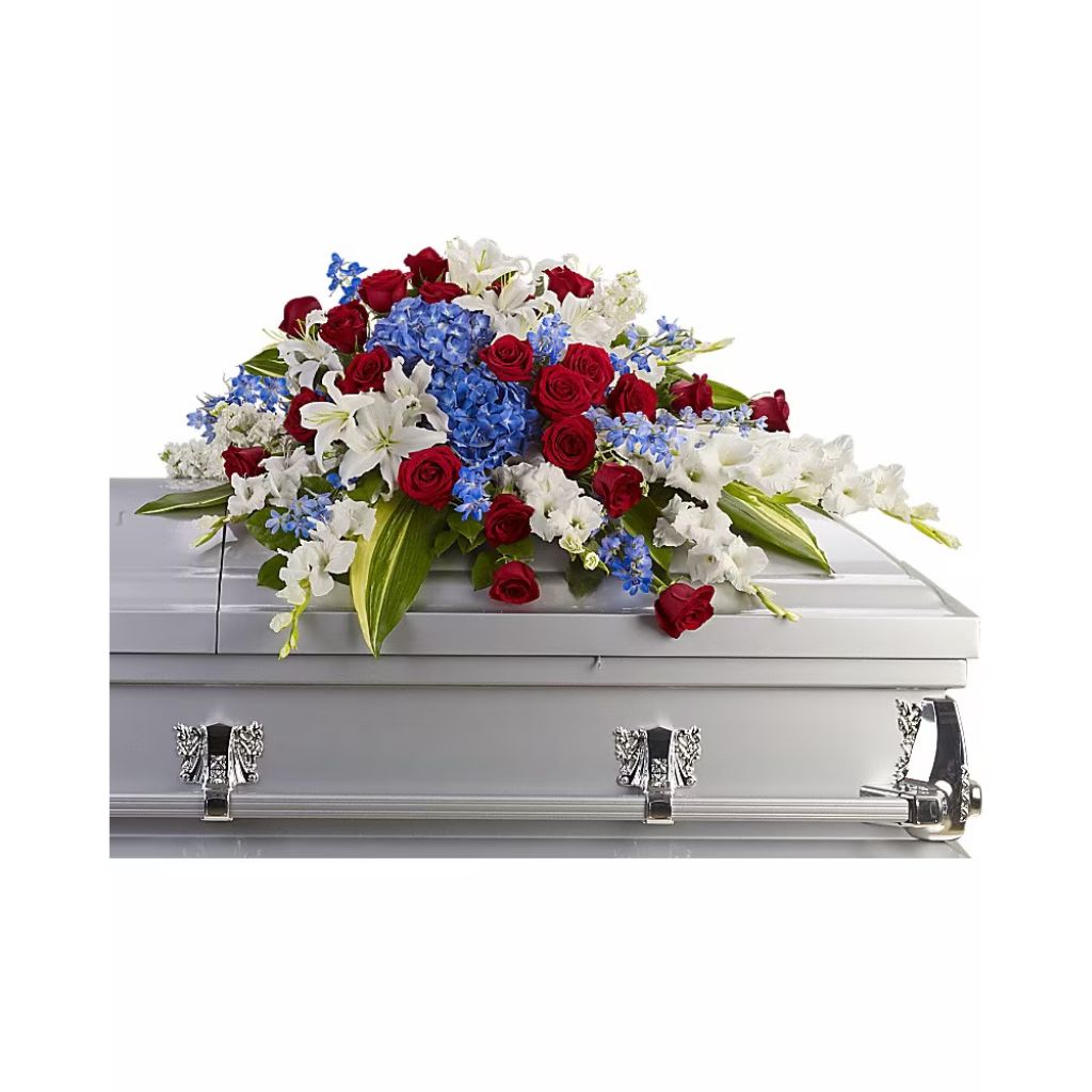 Distinguished Service Casket Spray