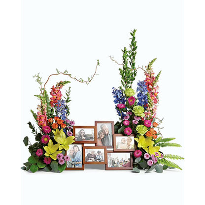 Loving Farewell Photo Tribute Bouquet