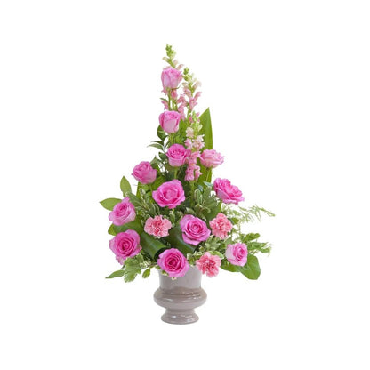 Peaceful Pink Small Urn