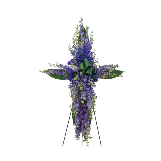 Lovingly Lavender Cross