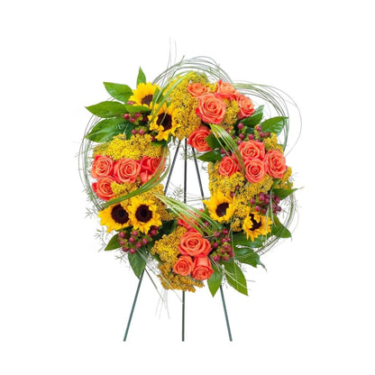 Heaven's Sunset Wreath